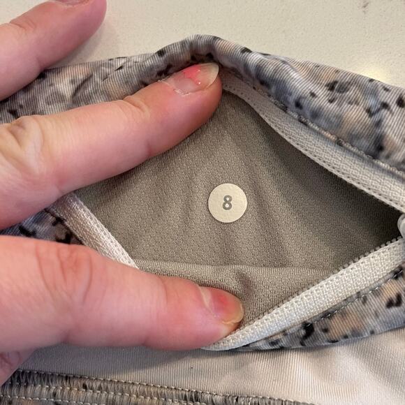 Lululemon Run Inspire Crop II All Luxtreme Capri Leggings Size 8 - Picture 8 of 9